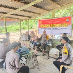 Ciptakan Suasana Aman dan Kondusif Jelang Pilkada 2024, Polsek Sungai Sembilan Adakan Cooling System