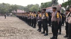 Polres Mojokerto Siapkan Pasukan Hadapi Coblosan