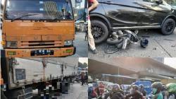 Truk Tabrak 8 Kendaraan di Slipi, 1 Tewas dan 4 Luka-luka