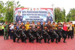 Polres Pekalongan Gelar Serpas Pam TPS, Kapolres Tegaskan Jaga Netralitas TNI-Polri