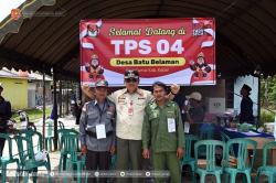 Pj Bupati Kobar bersama Forkopimda Pantau Pelaksanaan Pilkada Serentak