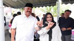 Nyoblos di TPS 022, Edi Damansyah Optimistis Menang Pilkada Kukar 2024