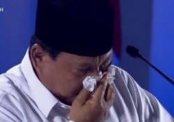 Prabowo Meneteskan Air Mata di Hari Guru Nasional, Janji Perjuangkan Kesejahteraan Guru