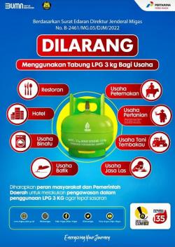 Hiswana Migas Banjarnegara Minta Masyarakat Berani Laporkan Penyalahgunaan Pemakaian Gas LPG 3 KG