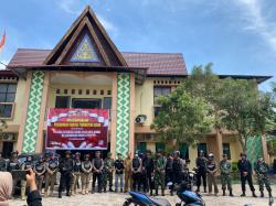 Polres Dumai Gelar Patroli Sinergitas 3 Pilar Pada Masa Tenang Pemilu Demi Terwujudnya Pilkada Damai