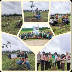 PT BGA Region Kotawaringin Tanam 1.000 Pohon Peringati HMPI 2024