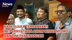 Video: Unggul Raih Suara Terbanyak, Ini Pernyataan Anom Widiyantoro dan Tim Pemenangan!