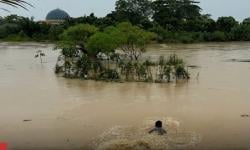 Menegangkan! Briptu Yohanes Abdi Sibarani Selamatkan Nyawa Lansia di Tengah Banjir