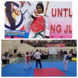 Klub Taekwondo MSSC Pringsewu Unjuk Gigi di Open Tournament Begawi Taekwondo Lampung