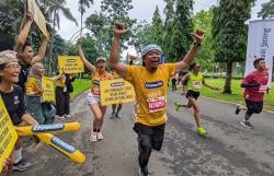 Hadir di Borobudur Marathon 2024, Etawalin Dukung Gaya Hidup Sehat