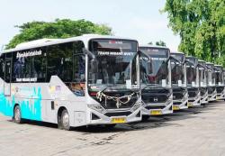 Resmi, Pemkab Bekasi Luncurkan Bus Trans Wibawamukti Rute LRT Jatimulya-Cikarang