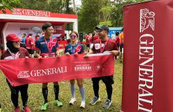 Generali Indonesia Lindungi 10.000 Pelari Bank Jateng Borobudur Marathon 2024