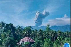 Gunung Dukono Meletus, Abu Vulkanik Capai Ketinggian 1.200 Meter