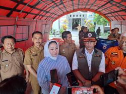 Kunjungi Lokasi Banjir, BNPB: Banjir di Karangligar Karawang Sulit Diatasi