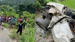 Minibus Masuk Jurang di Malimbong Balepe', 1 Orang Korban Meninggal Dunia