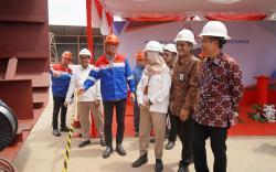 ASSI Keel Laying Tiga Cutting Hopper Barge, Siap Dukung Operasional Elnusa Trans Samudera