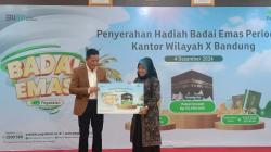 Pegadaian Kanwil X Jabar Serahkan Hadiah Badai Emas Periode Kedua 2024