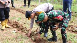 Tingkatkan Ketahanan Pangan, Polres Garut Luncurkan Program Pemanfaatan Lahan Tidur