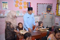 SD Bedilan Jadi Percontohan Program Makan Bergizi Polres Gresik