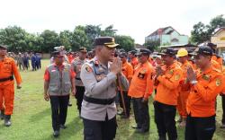 Kapolres Sragen Pimpin Apel Kesiapsiagaan Penanggulangan Bencana Menghadapi Cuaca Ekstrem