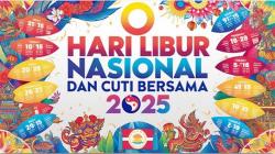 Daftar Lengkap Hari Libur Nasional dan Cuti Bersama 2025