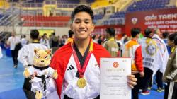 Keren, Personel Polres Kutai Timur Raih Medali 3 Emas di Asian Open Police Taekwondo Championship