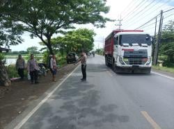 Kisah Pilu: Ibu Dibonceng Sang Suami, Tewas Kecelakaan di Jalan Raya Cerme