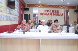 OMP, Polres Rokan Hulu Gelar Zoom Meeting Dialog Penguatan Internal Polri