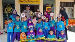 Polres Ciamis Dekatkan Diri dengan Anak-Anak RA Babusalam Melalui Program Polsanak