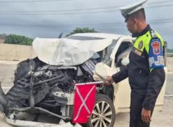 Pelatih Persewangi Asal Maros Syamsuddin Batola Meninggal Dunia Kecelakaan di Tol Paspro