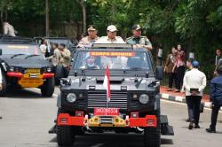 Di Hadapan Prabowo, Kapolri Jelaskan Akpol Semarang Jadi Lokasi Apel Kasatwil