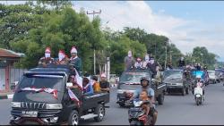 MPDI Aksi Damai di KPU dan Bawaslu Sikka, Tuntut Pembatalan Hasil Pilkada