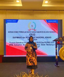 Rapimnas Anggota DPRD Se-Indonesia, Kobar Mendapat Program Percetakan Sawah