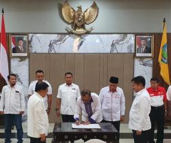 PMI NTB Tegak Lurus ke JK, Tegaskan Tak ada Dualisme di Pusat