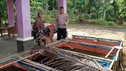 Polsek Sukadana Dorong Warga Manfaatkan Lahan Kosong untuk Ketahanan Pangan