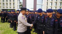 FOTO: Polda Jateng Lepas 300 Personel BKO Brimob usai Amankan Pilkada Serentak