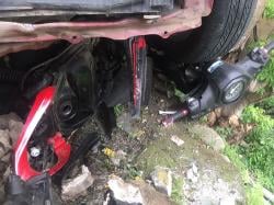 Kecelakaan Lalu Lintas Mobil vs Motor di Majene, Pengendara Motor Alami Luka Serius