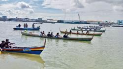 Pemko Medan Dukung Perlombaan Dayung Sampan Pesisir