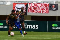 Potret Pemain Sriiwijaya FC Persembahkan Kemenangan Meski Tidak Gajian