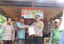 Pos Kamling Blazar Kelurahan Kambadjawa Raih Juara 1 Lomba Sat Kamling Polda NTT