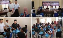 Satreskrim Polres Batu Bara AKP Enand H. Daulay Gelar Syukuran Hari Jadi Ke 77, Santuni Anak Yatim P