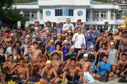 Jalin Silaturahmi, Sekjen Kemesos RI Hadiri Open Water Fin Swimming Pangkoarmada III Cup 2024