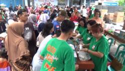 Jelang Natal, Jamaah Gereja di Ponorogo Gelar Pasar Murah