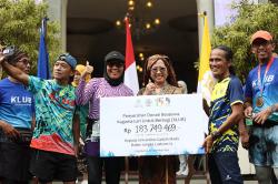 UGM Ultra Charity Run 75K Kumpulan Dana Beasiswa  RP183,7 Juta