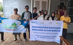 PLN Indonesia Power UBP Banten 1 Suralaya,Salurkan Bantuan Berupa Paket  Sembako Untuk Korban Banjir