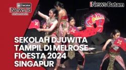 Pelajar Djuwita Batam Tampil di Melrose Fioesta 2024 Singapura