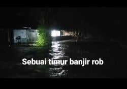 Banjir Rob Terjang Daerah Pesisir di Kobar, Ratusan KK Jadi Korban Kerugian Puluhan Juta