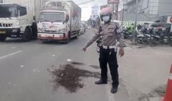 Kecelakaan di Lamongan Hari Ini, Seorang Kakek meninggal Terlindas Truk Trailer