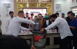 Kapolresrabes Ungkap Posisi Palembang Jadi Pasar Narkotika, saat Musnahkan 2,1 Kg Sabu