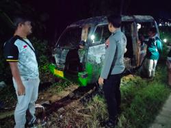 Angkutan Umum Terbakar di Putatsari Grobogan, Pemilik Alami Kerugian Rp30 Juta